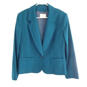 Vintage Pendleton teal blazer